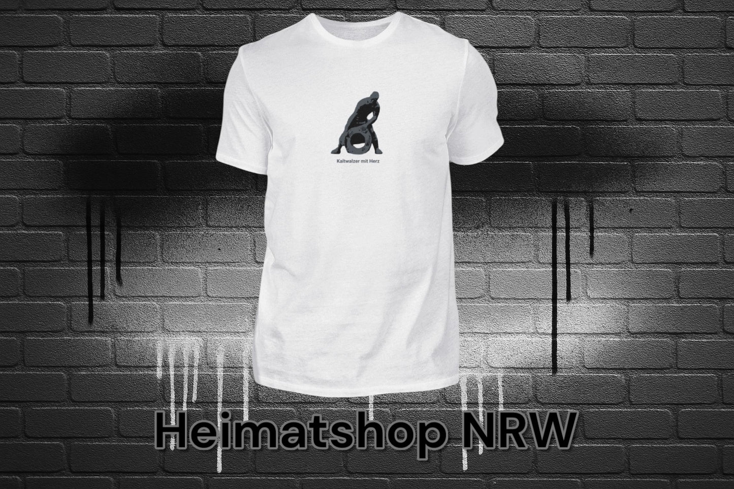 KALZWALZER MIT HERZ - Herren Shirt