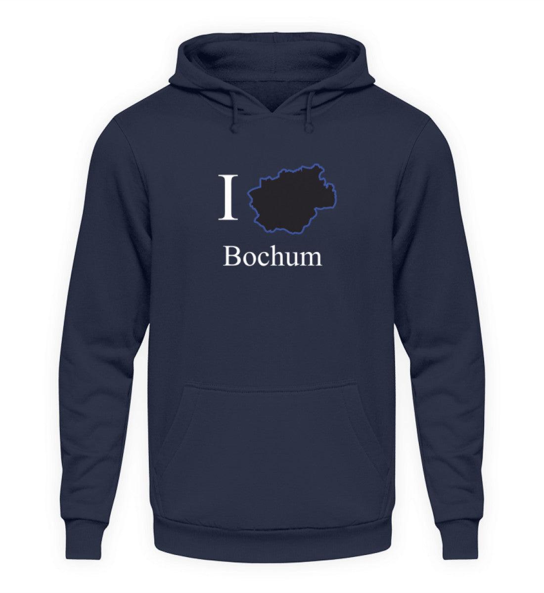 I Herz Bochum Pullover mit Druck Oxford Navy-1698