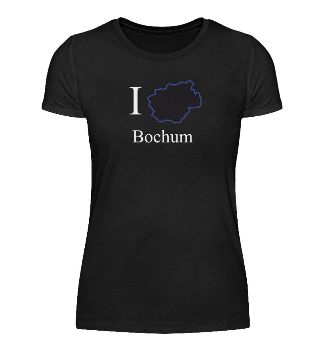 I Herz Bochum Damen T-Shirt mit Druck Schwarz-16