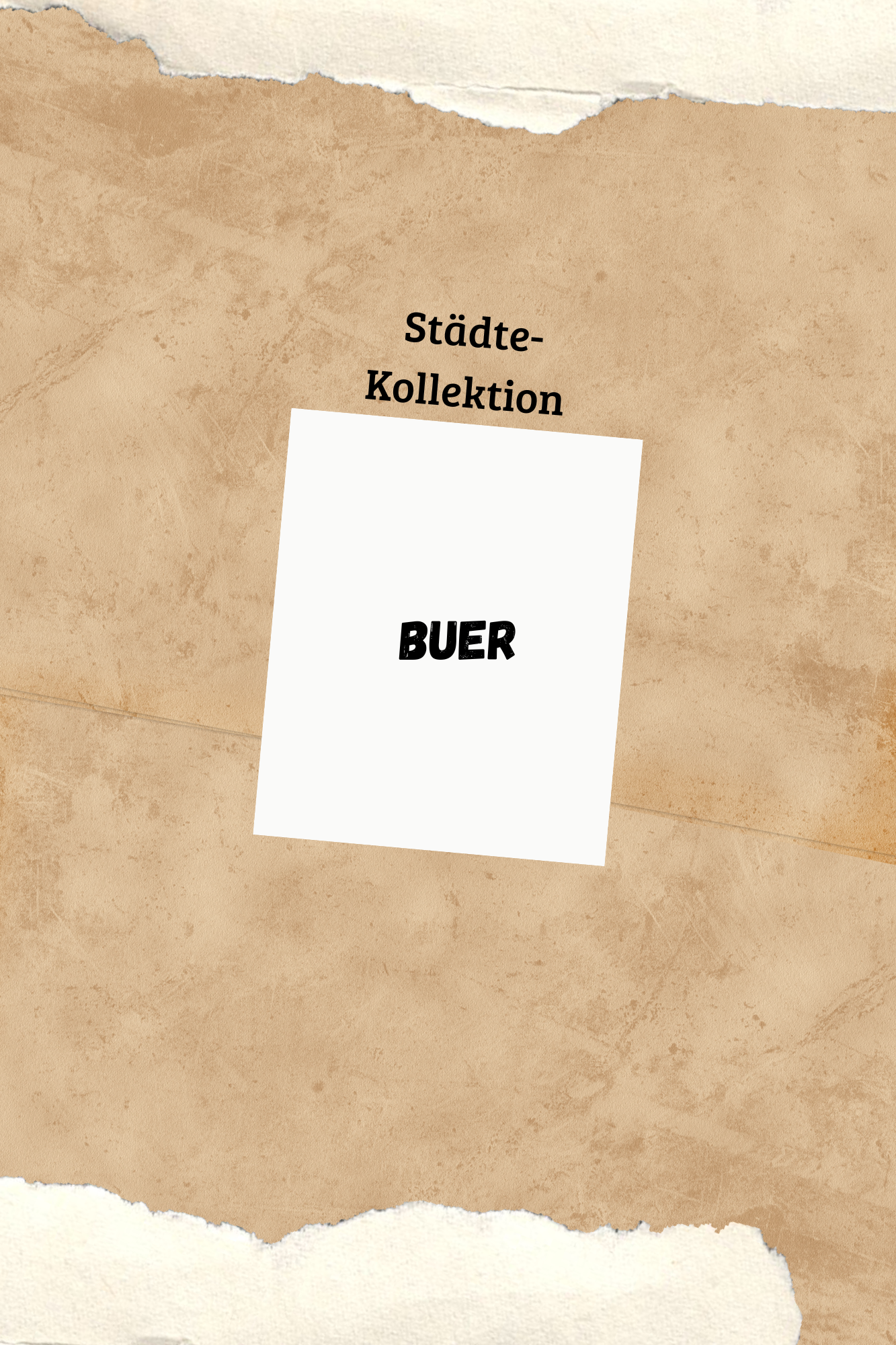 Stadt Buer Bekleidungen 