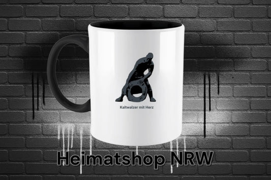 Kaltwalzer mit Herz Tasse Hohenlimburg 