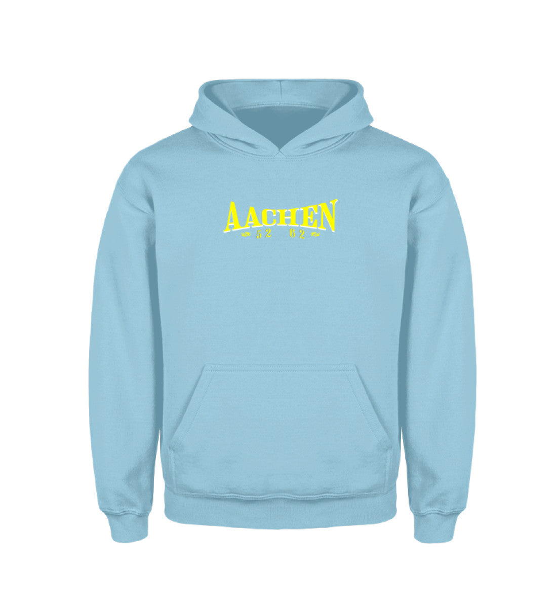 Aachen Kinder Hoodie bedruckt 
Sky Blue-674