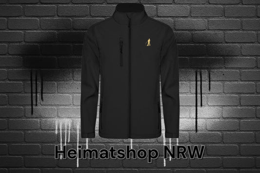 Goldener Malocher  - Unisex Softshell Jacket mit Stick