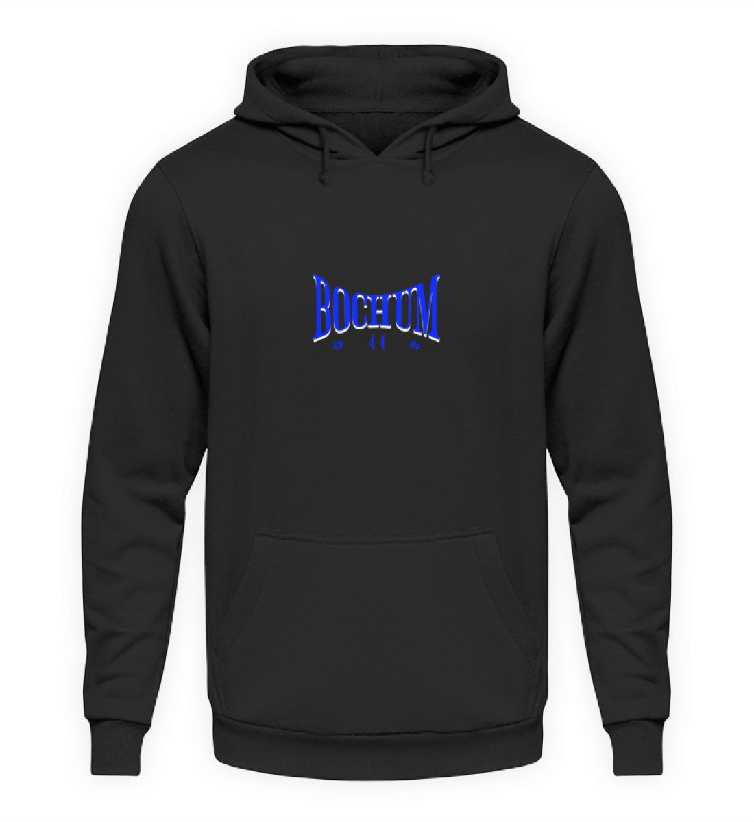 Bochum Pullover Hoodie Deep Black-639